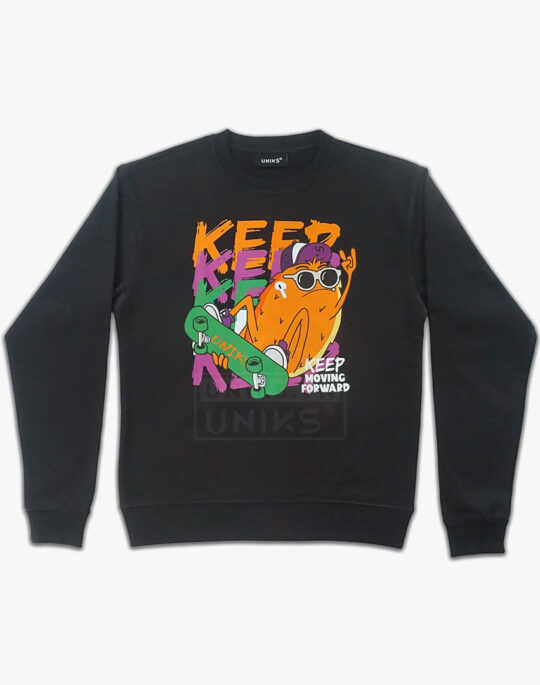 Áo Sweater Nam Nữ UNIKS® Keep Moving Potato